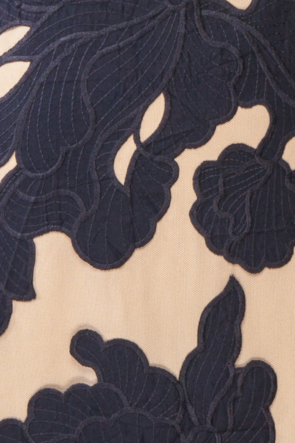 Karima Floral Dress with Velvet Straps | Boutique 1861 fabric