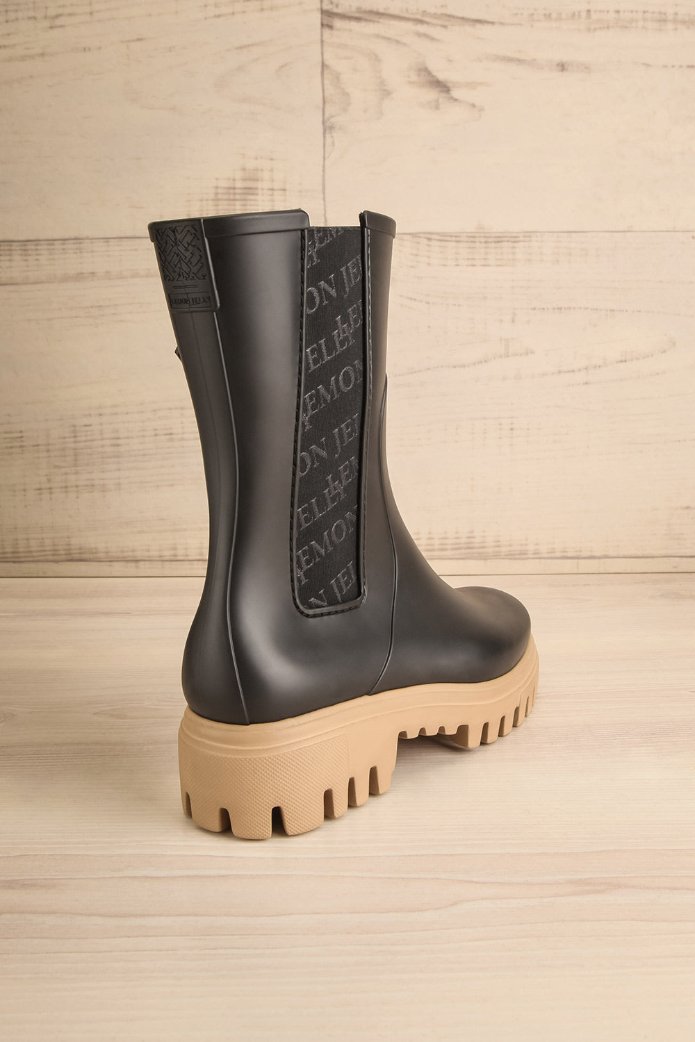 Kathie Platform Rain Boots | La petite garçonne back view