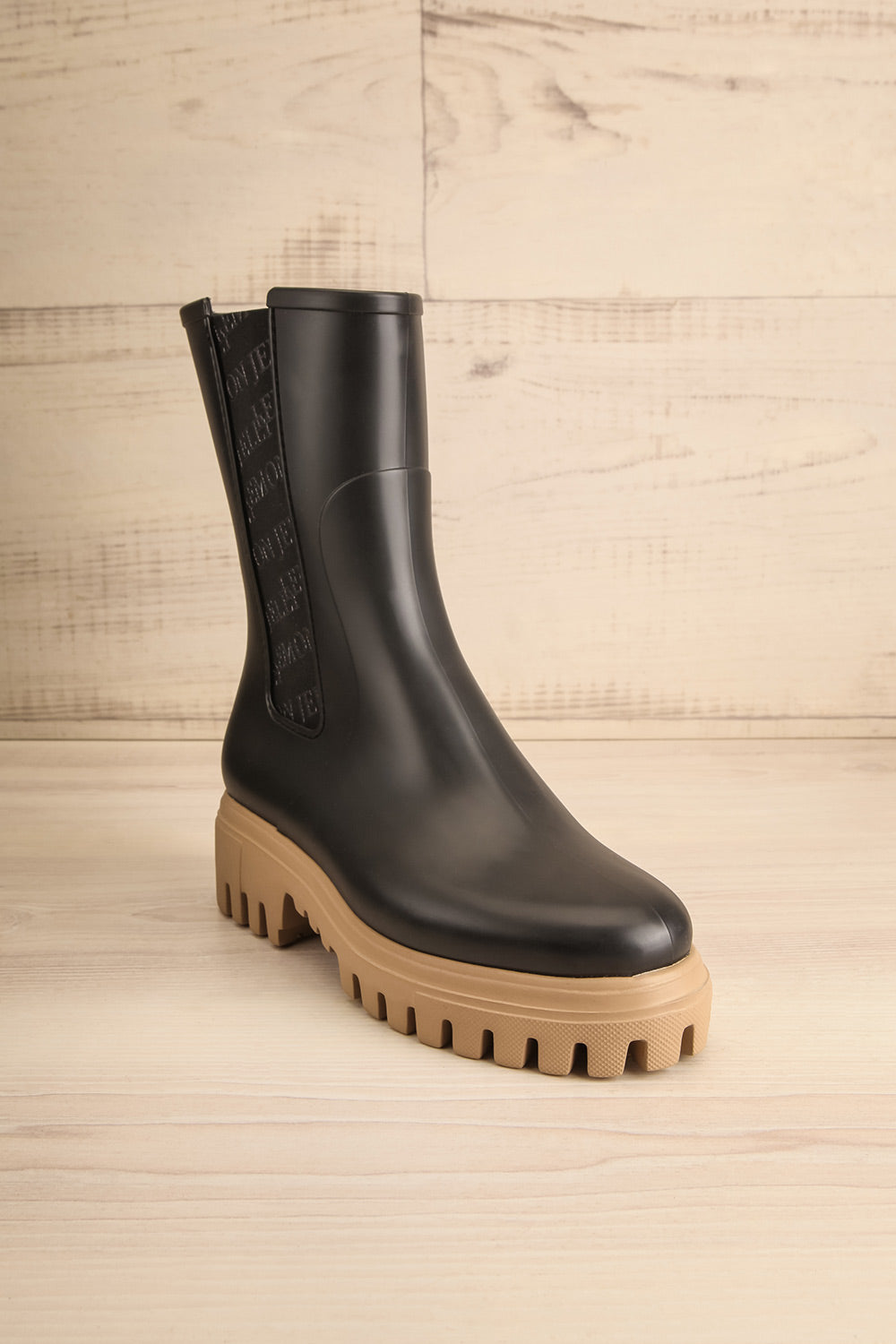 Kathie Platform Rain Boots | La petite garçonne front view