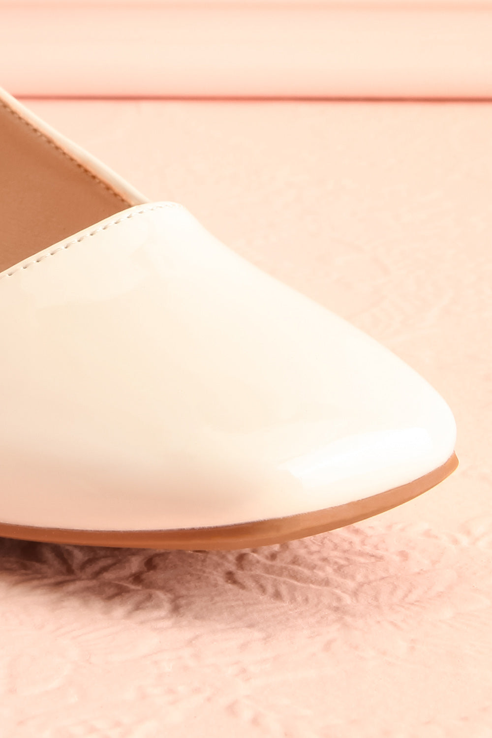 Kerati Ivory Square Toe Mary Jane Heels | Boutique 1861 front close-up