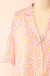 Keza Pink Blouse w/ Floral Pattern | Boutique 1861 front
