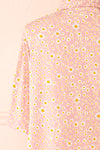 Keza Pink Blouse w/ Floral Pattern | Boutique 1861 back