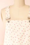 Kida Short Floral Overall Dress | Boutique 1861 front close-up