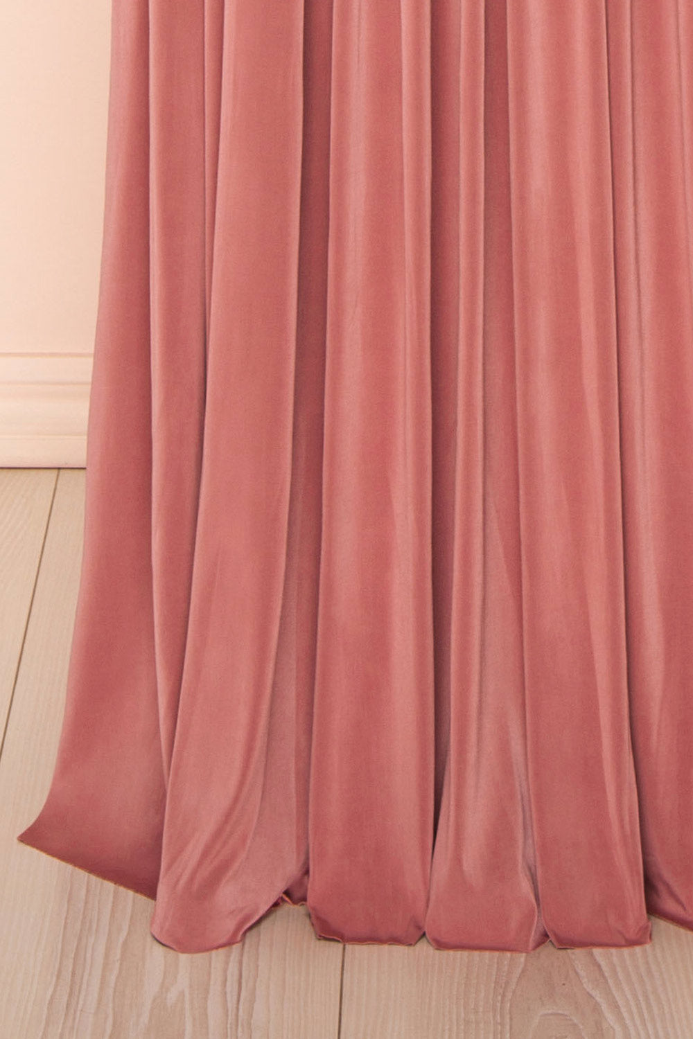 Kilda Pink Convertible Maxi Dress | Boudoir 1861 bottom