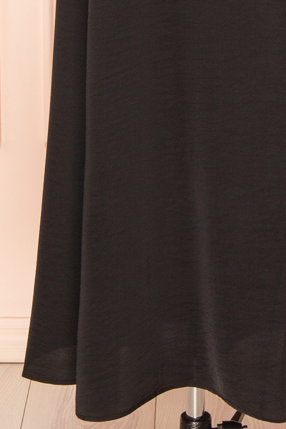 Kormo Black Long Satin Skirt | Boutique 1861 bottom 