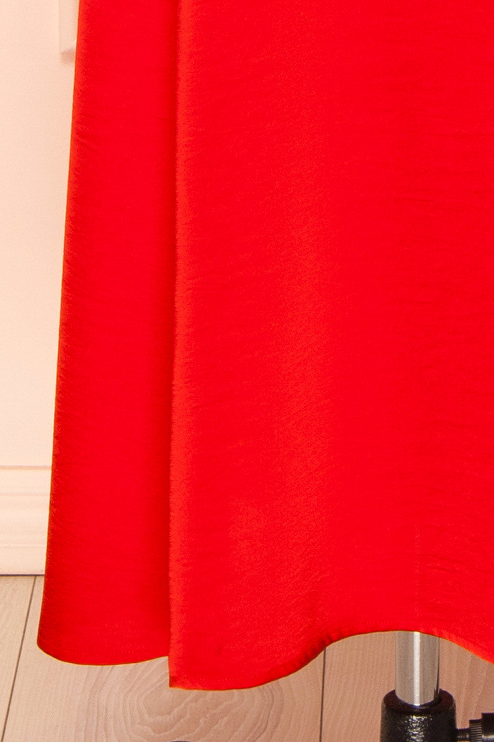 Kormo Red Long Satin Skirt | Boutique 1861 bottom