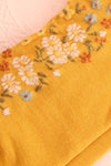 Kyria Yellow Floral Crew Socks | Boutique 1861 detail