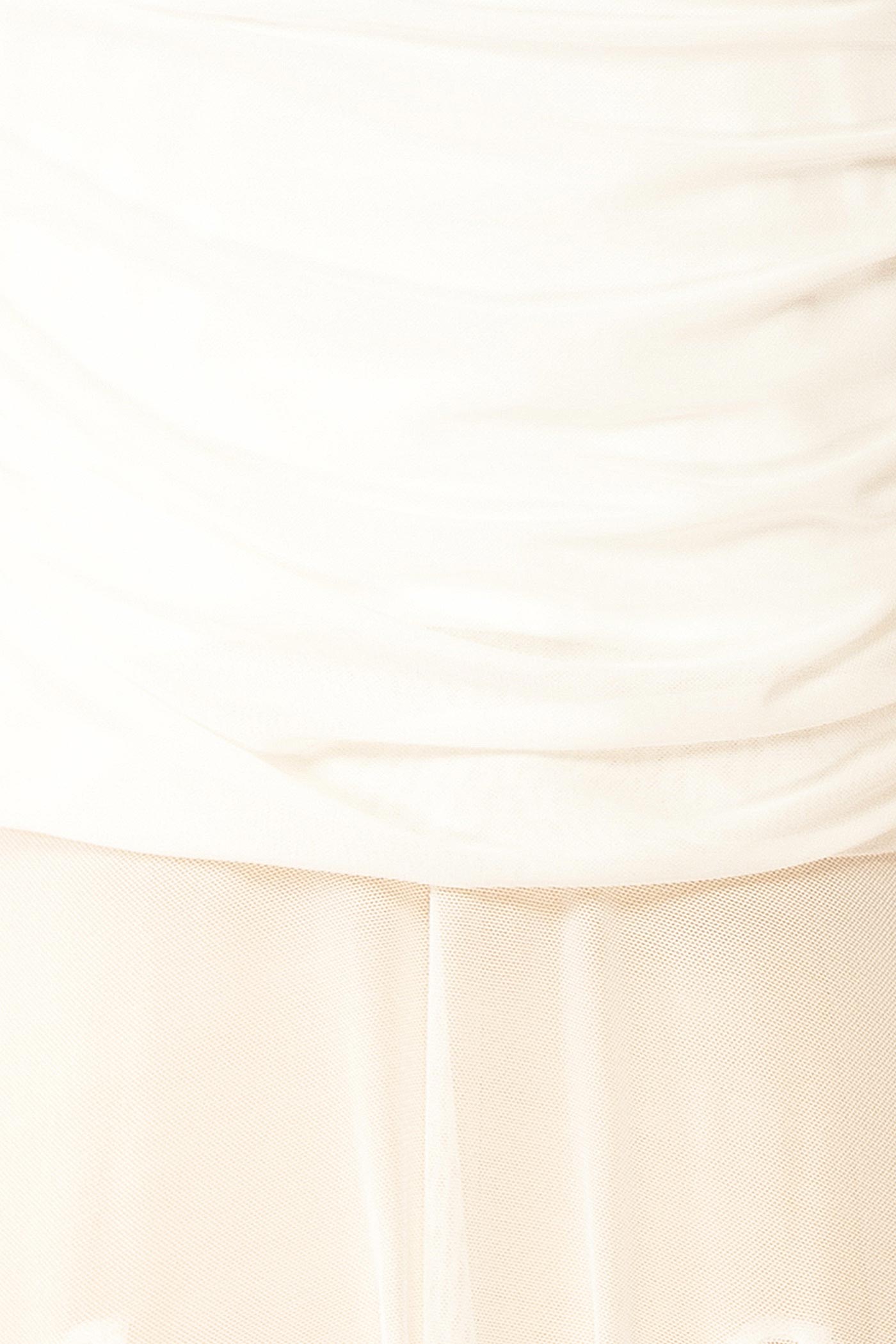 Lancia Ivory Mesh Mermaid Maxi Dress | Boudoir 1861 fabric 