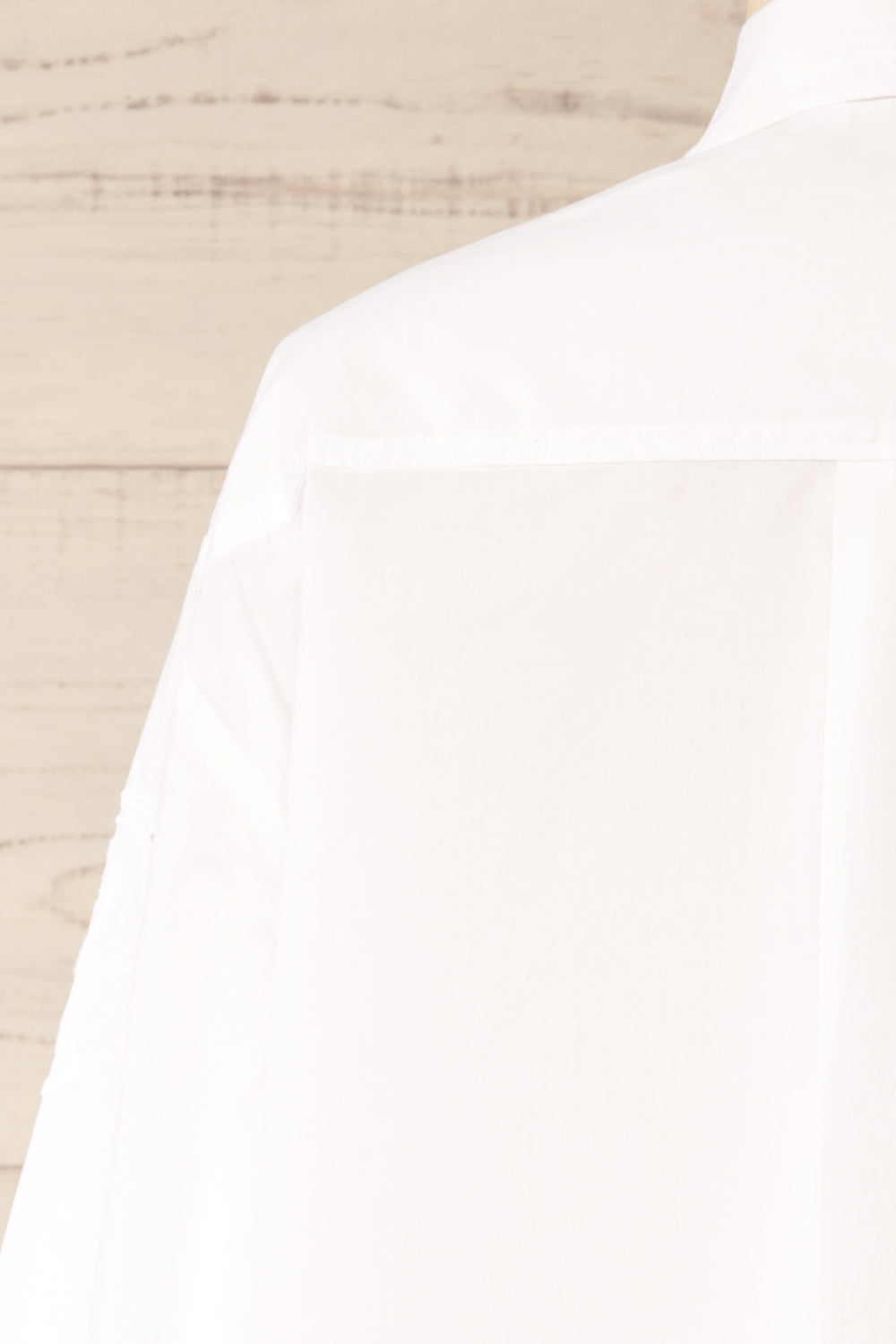 Laredo White Shirt with Openwork Details | La petite garçonne back
