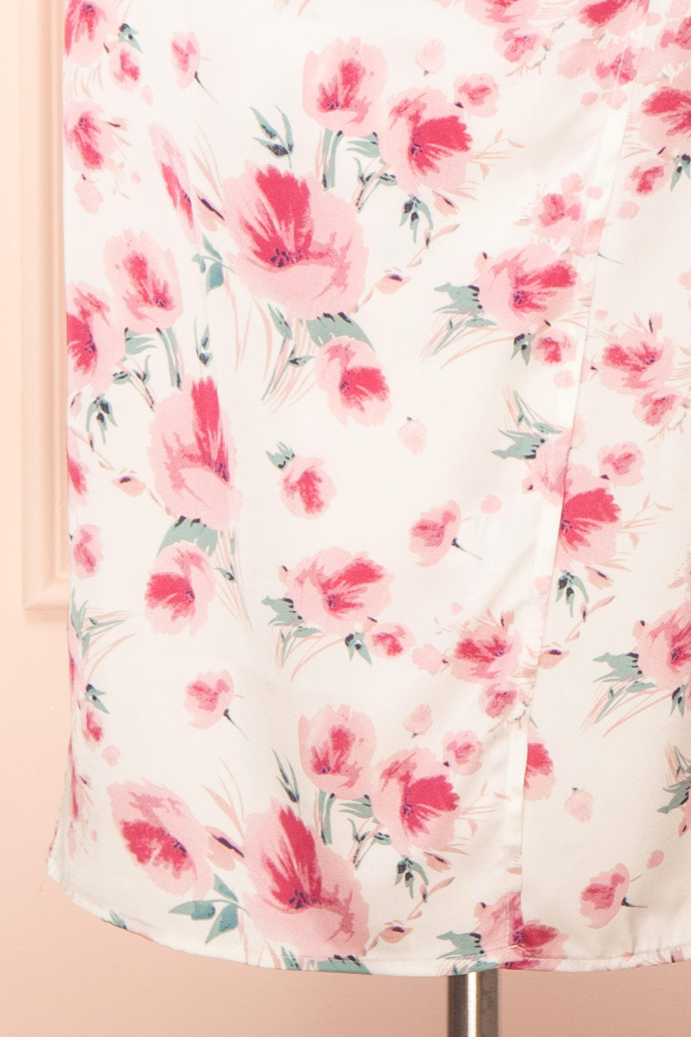 Lassie Cowl Neck Floral Midi Dress | Boutique 1861 bottom