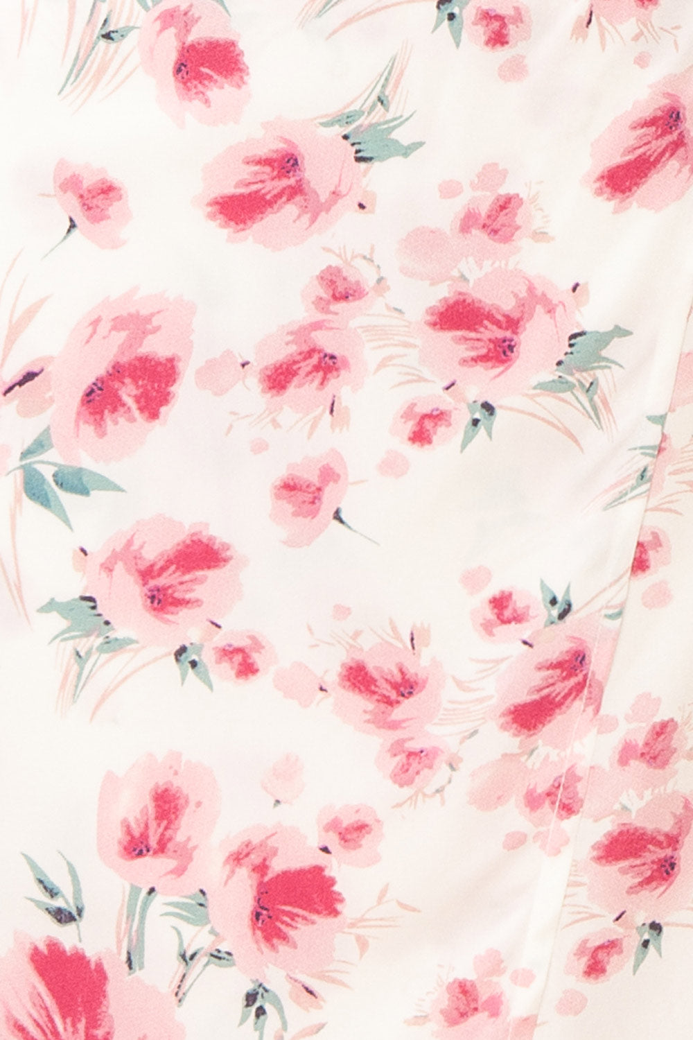 Lassie Cowl Neck Floral Midi Dress | Boutique 1861 fabric