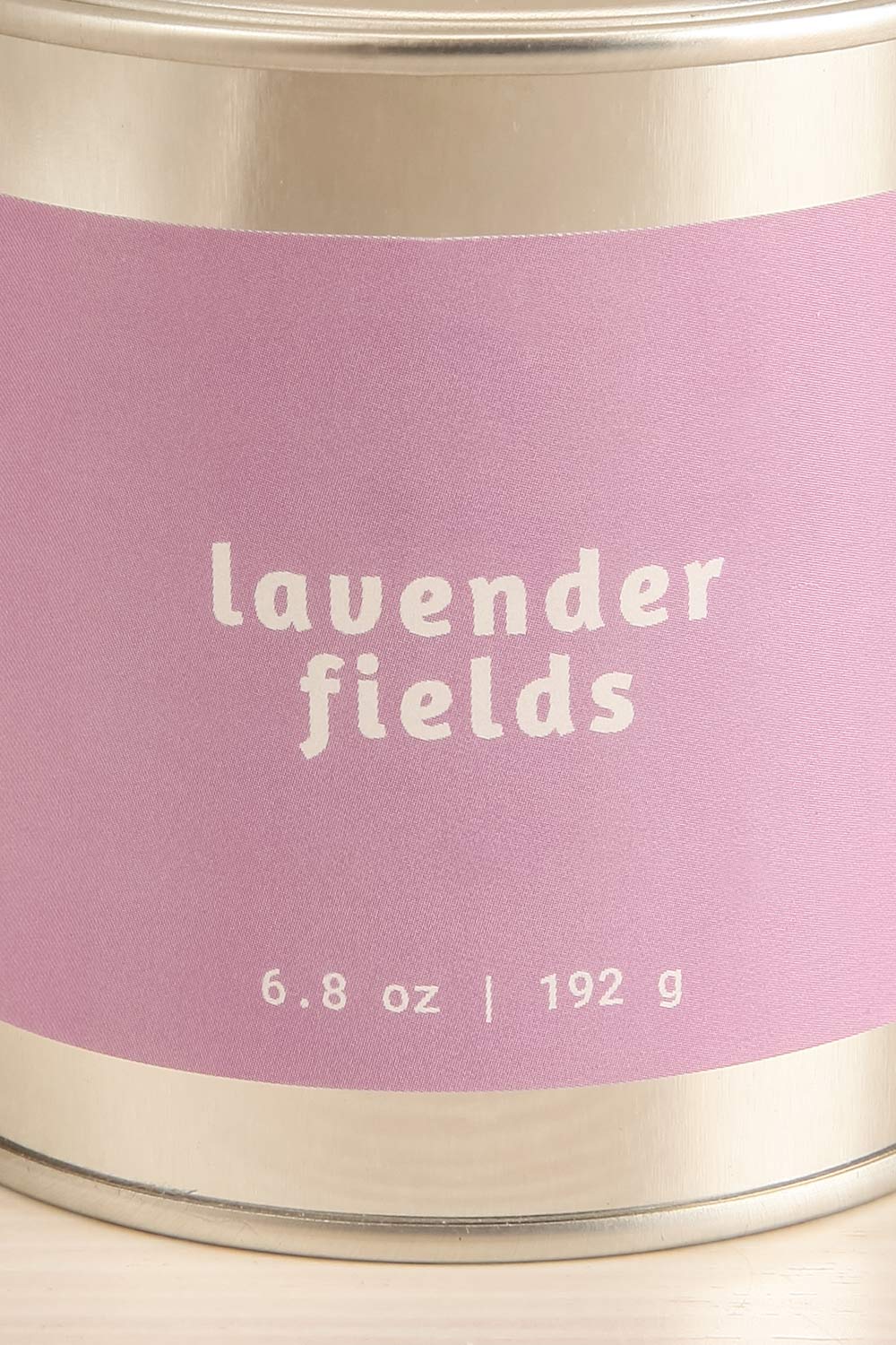 Lavender Fields Candle | Maison garçonne close-up