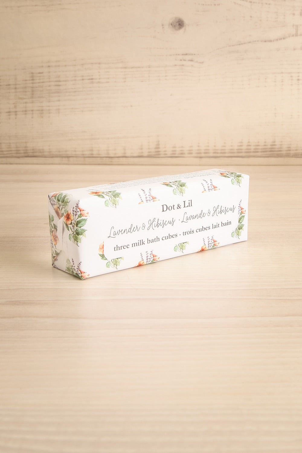 Bath Milk Cubes Gift Set Lavender and Hibiscus | Maison garçonne 