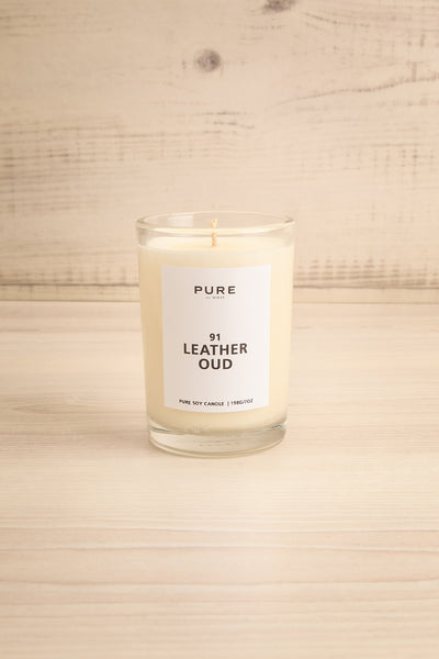 Leather Oud Candle | Maison garçonne