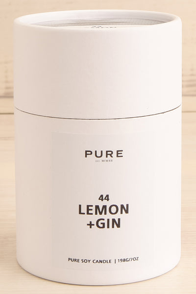 Lemon & Gin Candle | Maison garçonne box close-up