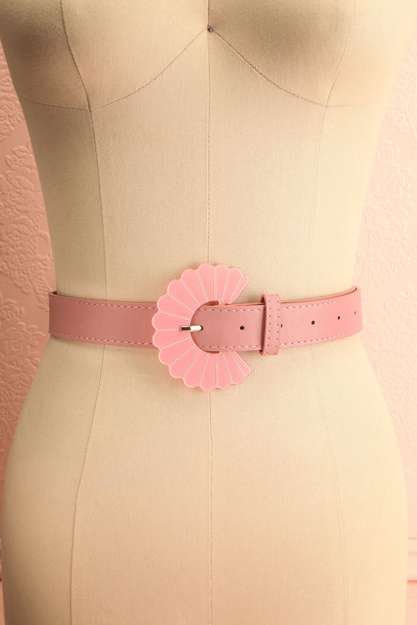 Ladies Reflective Vinyl Belt - 2 Pink