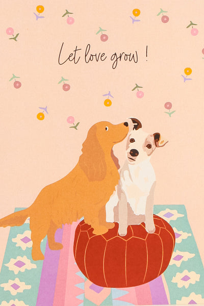 Let Love Grow! Card | Maison garçonne close-up