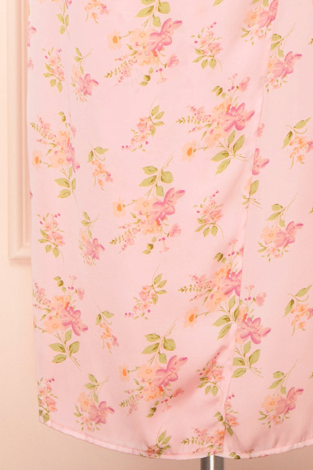 Lilirose Cowl Neck Floral Midi Dress | Boutique 1861 bottom