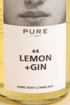 Lemon & Gin Liguid Soap | Maison garçonne close-up