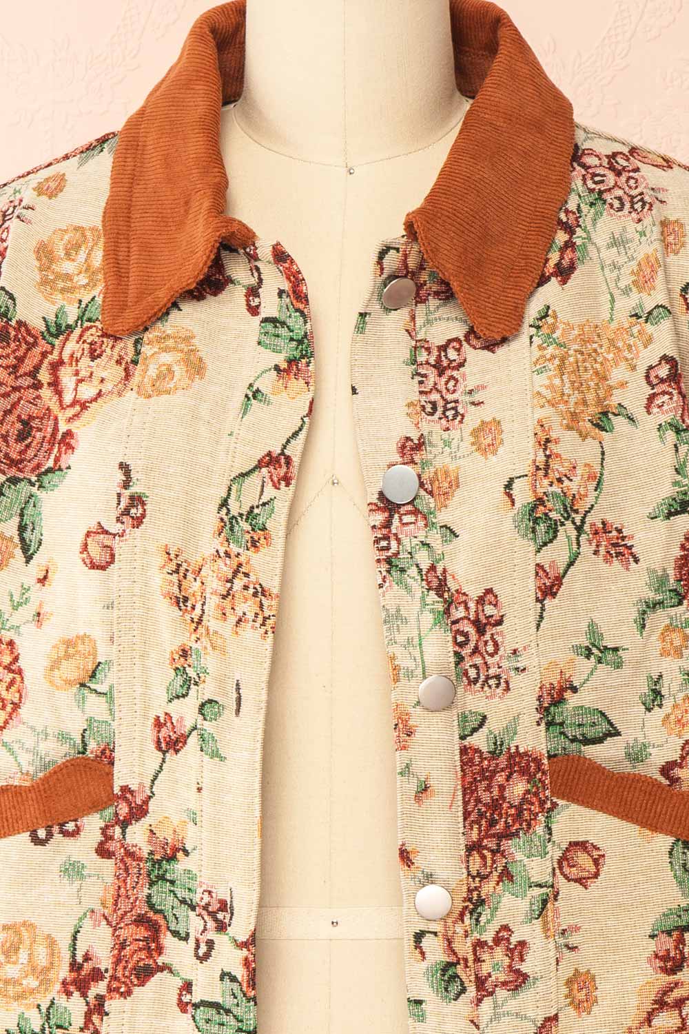 Lismore Floral Jacquard Jacket | Boutique 1861 open 
