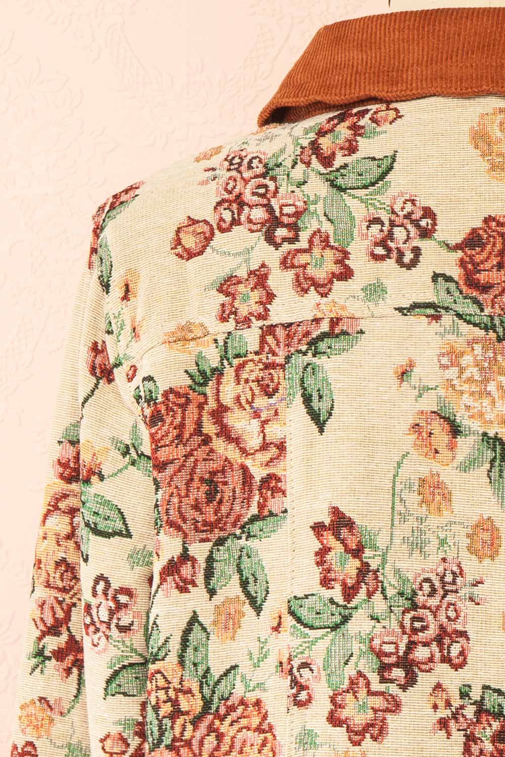 Lismore Floral Jacquard Jacket | Boutique 1861 back