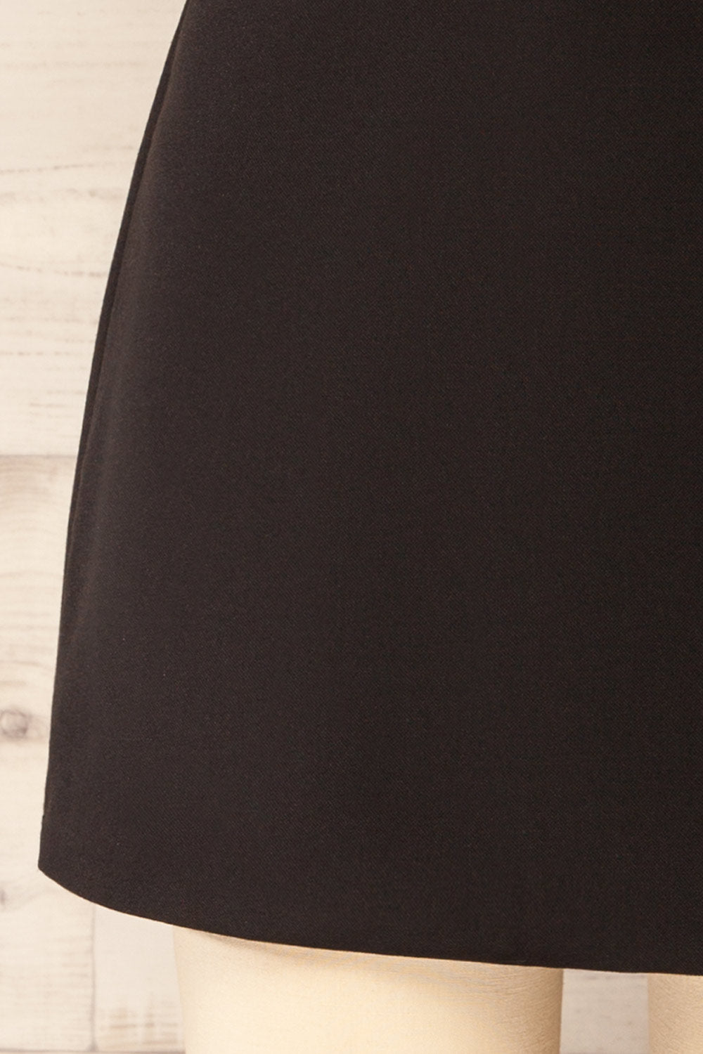 Livorno Black Skort with Bows | La petite garçonne  bottom 