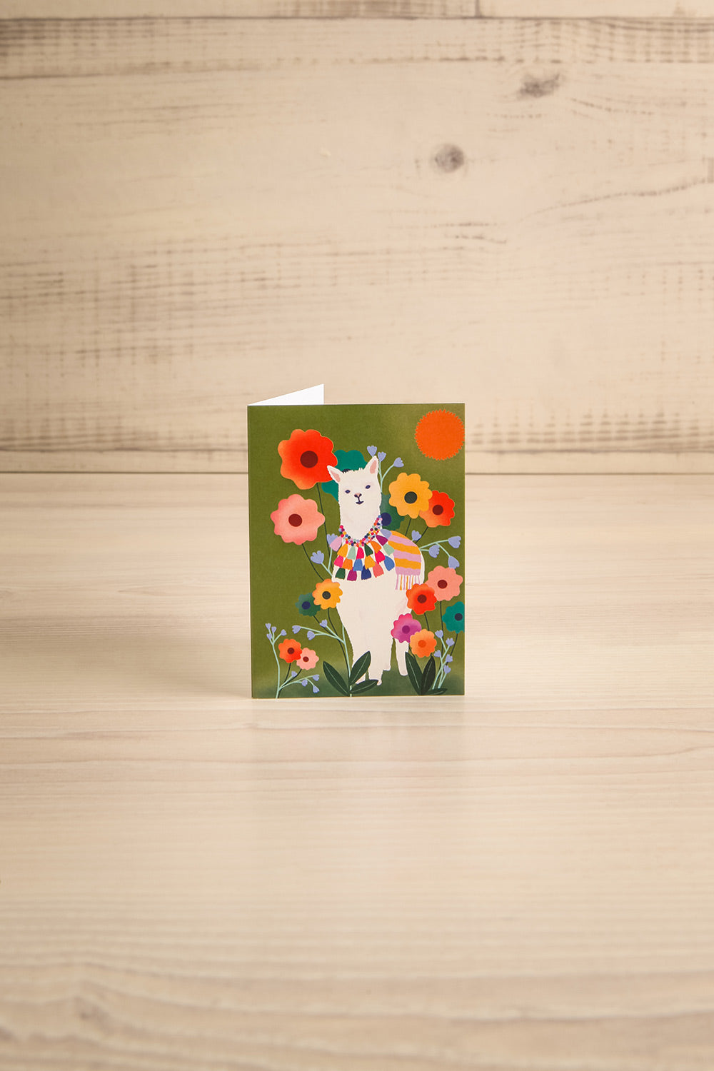 Lama Mini Greeting Card | Maison garçonne