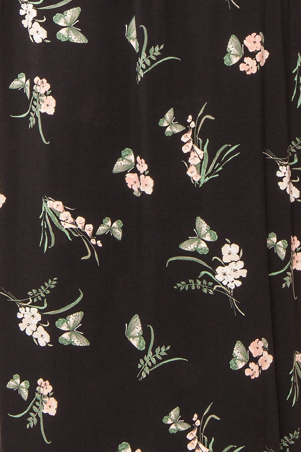 Loona Floral Midi Shirt Dress | Boutique 1861 texture