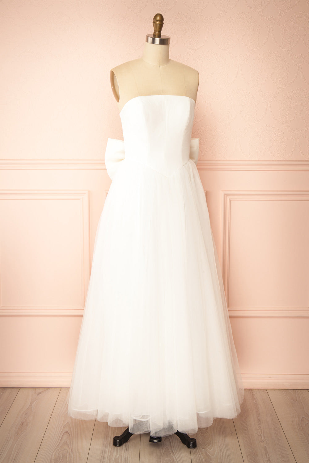 Louvienne | Maxi Strapless A-Line Bridal Dress