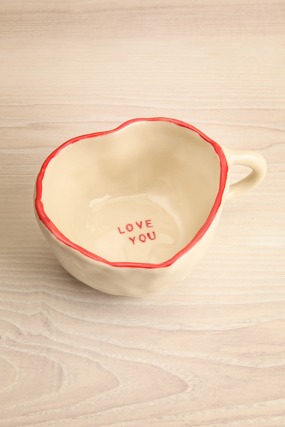 Love You Coffee Mug | Maison garçonne inside view