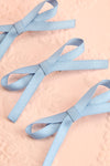 Lovsky Blue Set of 3 Bow Hair Clips | Boutique 1861