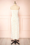 Lwei White Floral Midi Dress | Boutique 1861 back view