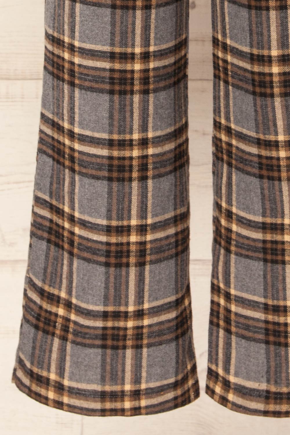 Machermo Plaid Wide Leg Pants | La petite garçonne  bottom 