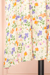 Madaya Short Floral Dress w/ Elastic Waist | Boutique 1861 bottom