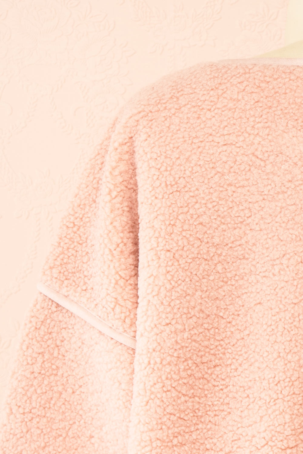 Madja Pink Oversize Curly Jacket | Boutique 1861 back