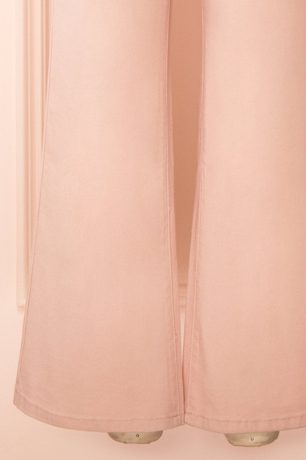 Madoka Pink High-Waisted Denim Pants | Boutique 1861  bottom 