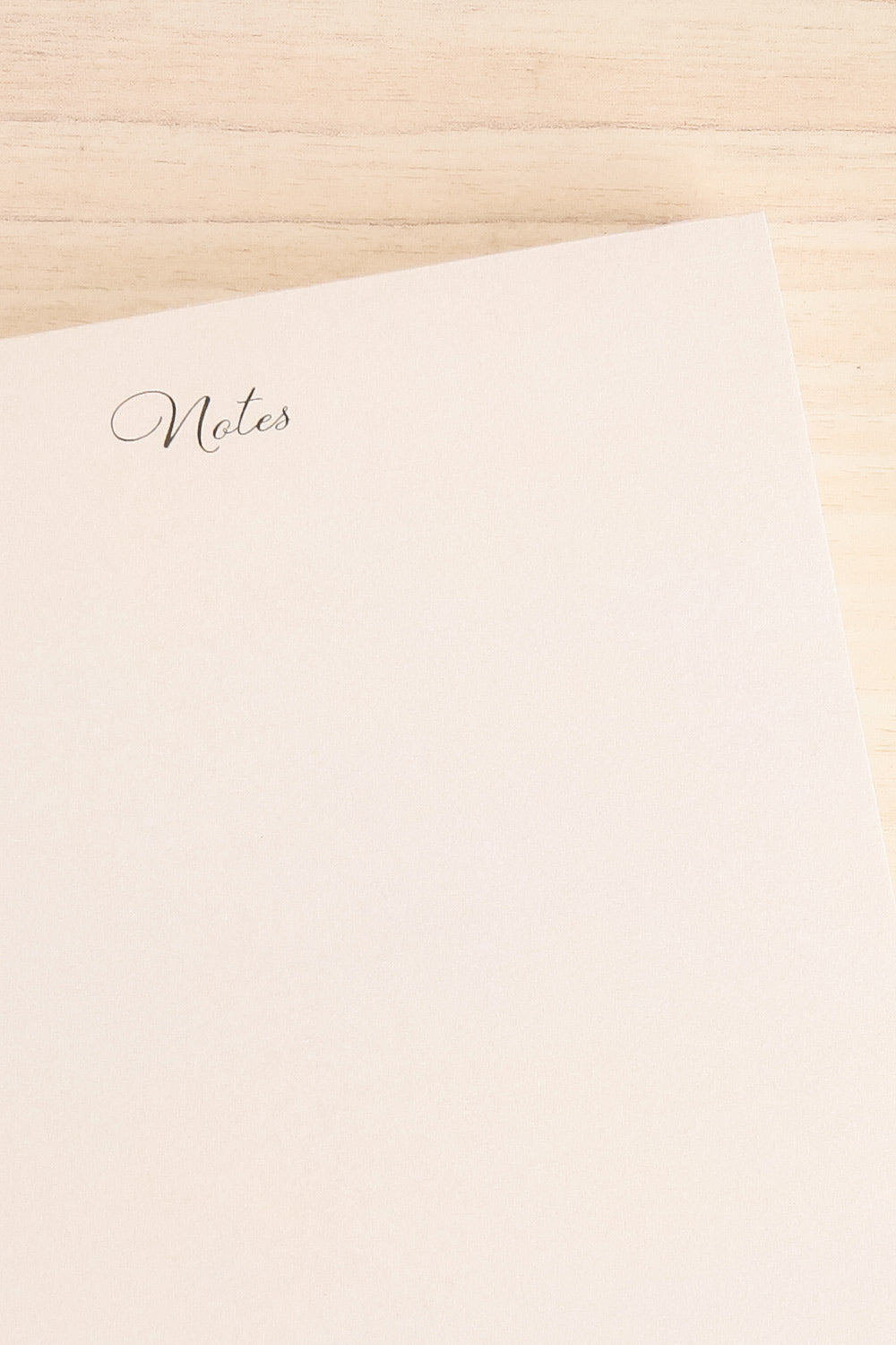 Flower Houses Notepad | Maison garçonne close-up