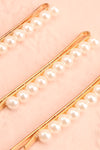 Malta Set of 3 Pearl Hair Pins | Boutique 1861 close-up