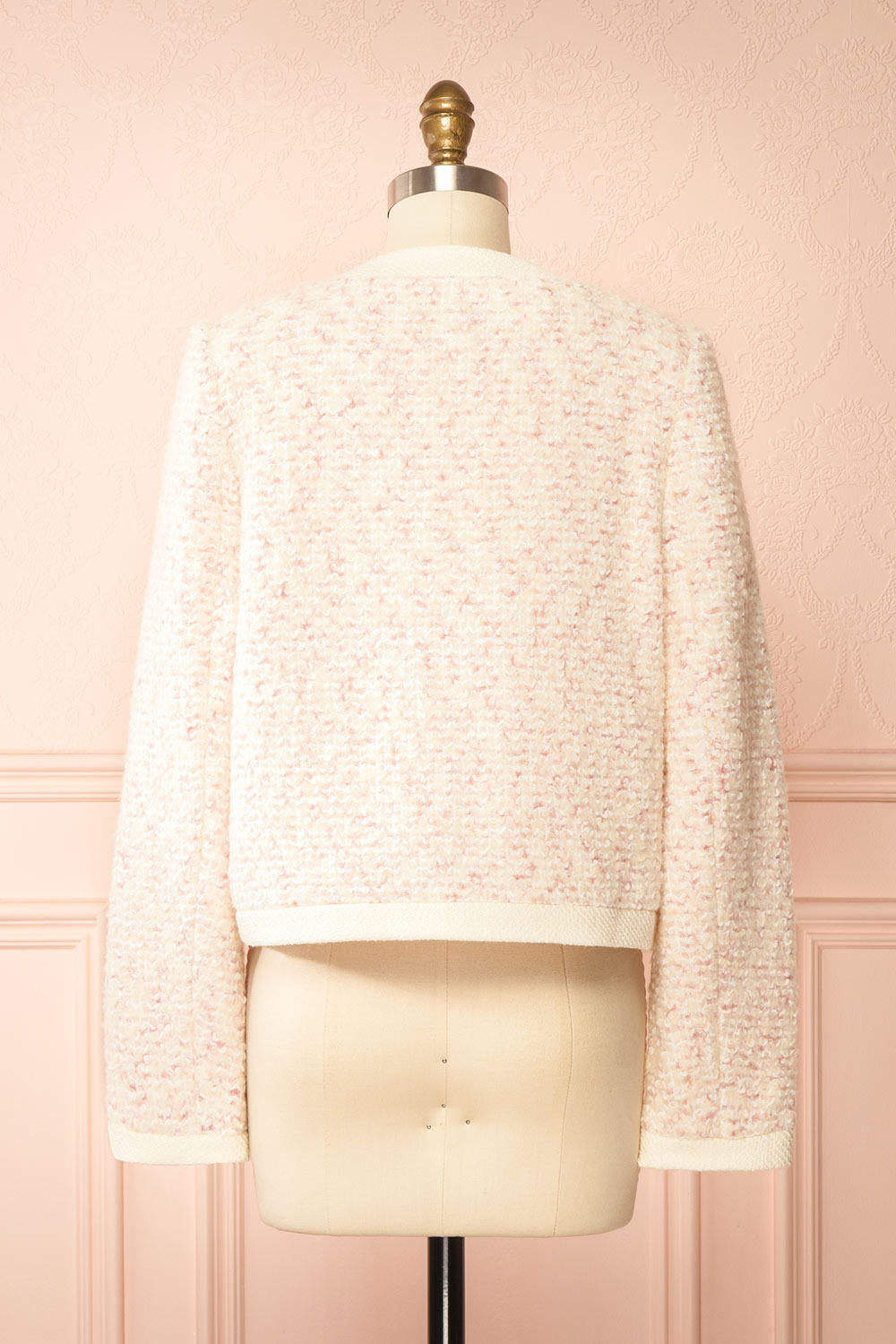 Marietou Knitted Preppy Jacket | Boutique 1861  back view