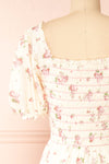 Mariette Maxi Floral A-Line Dress | Boutique 1861 back