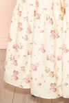 Mariette Maxi Floral A-Line Dress | Boutique 1861 bottom