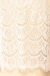 Marigolde Short White Lace Bolero | Boudoir 1861 fabric