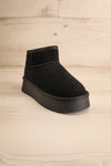 Marrgo Black Platform Ankle Boots | La petite garçonne front view