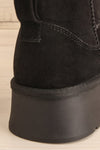 Marrgo Black | Platform Ankle Boots