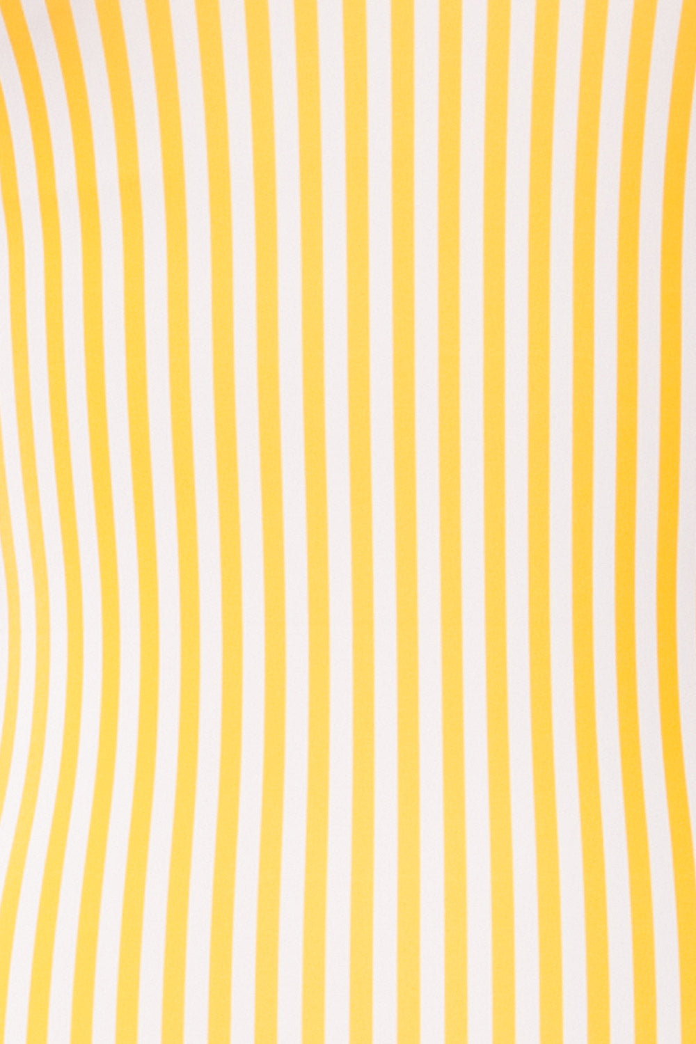 Maseru Yellow Striped One-Piece Swimsuit | La petite garçonne fabric 