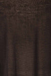 Melbourne Black Sheer Long Sleeve Top | La petite garçonne texture