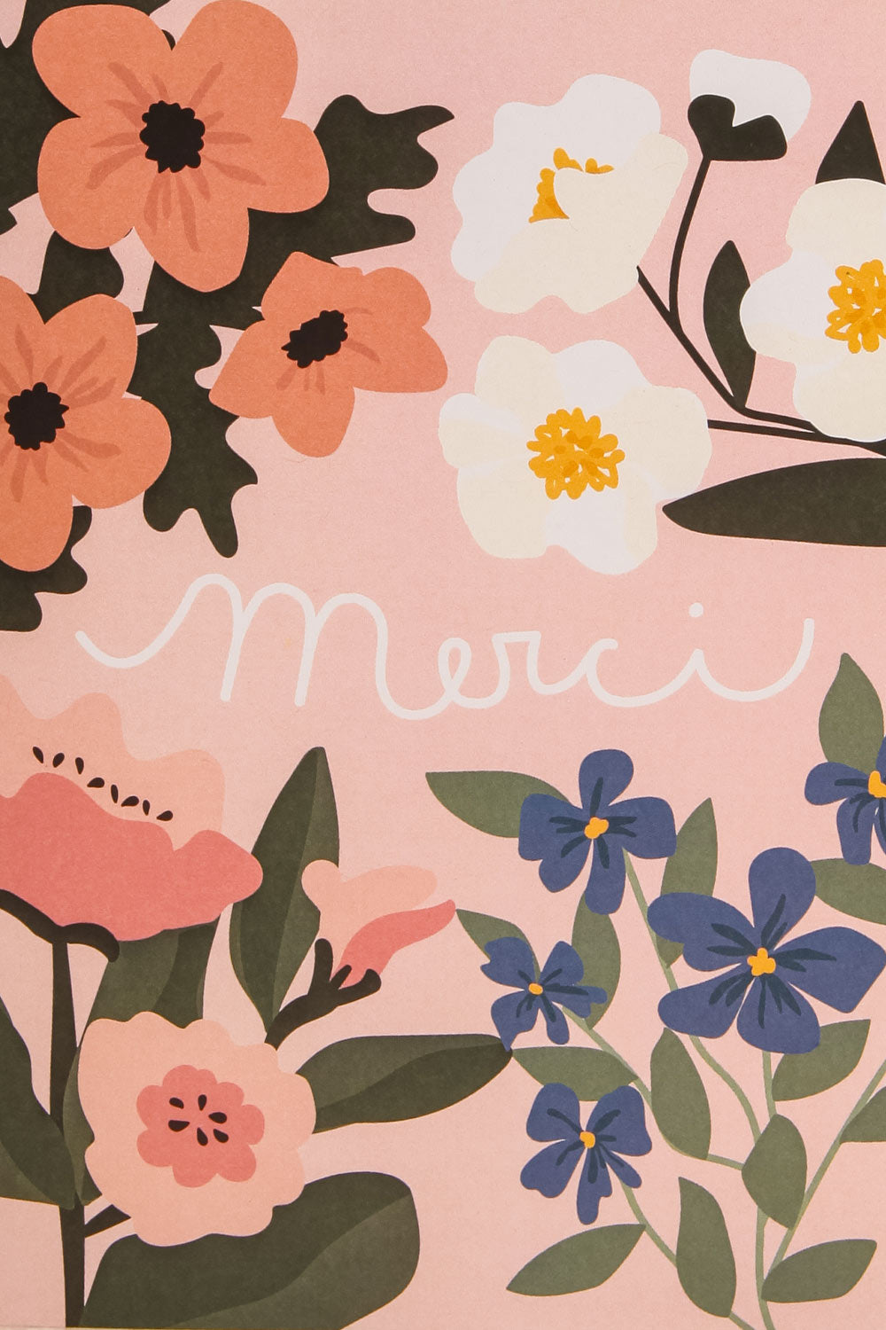 Merci - Wild Flowers | Greeting Card