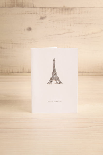 Merci Beaucoup Tour Eiffel Small Greeting Card | Maison garçonne