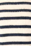 Mhatelot Stripped Fuzzy Sweater | La petite garçonne fabric