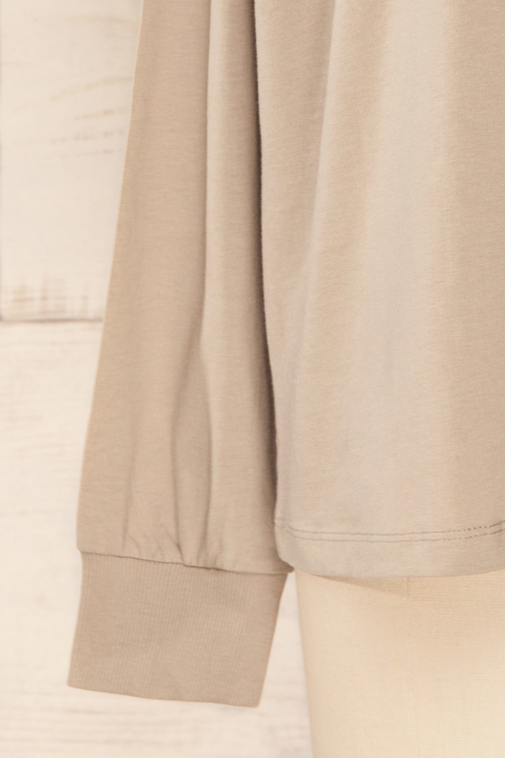 Mielec Taupe | Long Sleeve Top